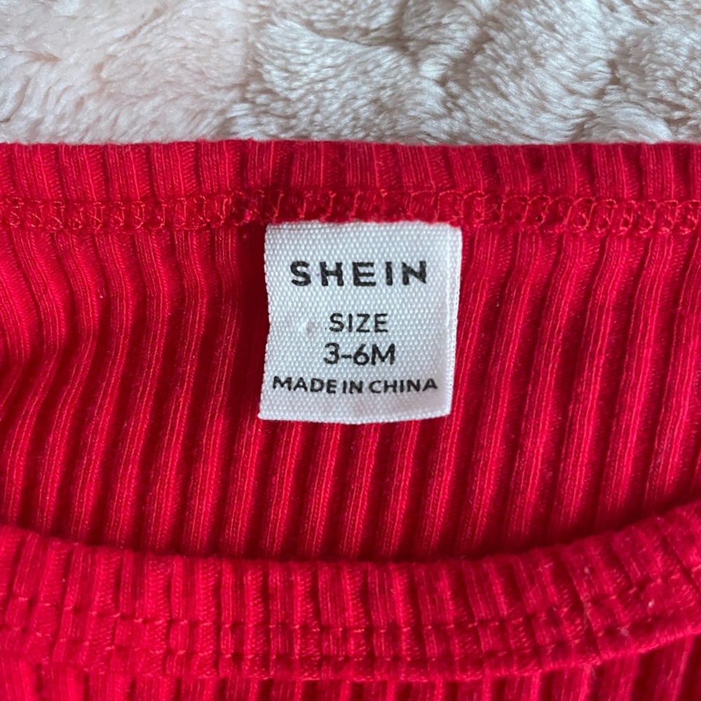 Red onesie - Picture 3 of 3